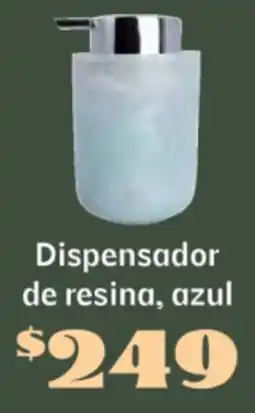 Soriana Súper Dispensador de resina, azul de resina, azul oferta