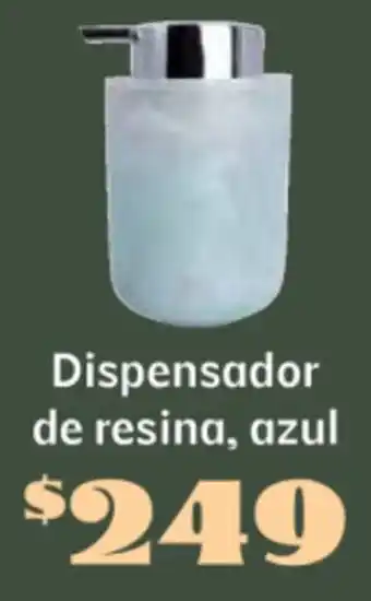 Soriana Súper Dispensador de resina, azul de resina, azul oferta