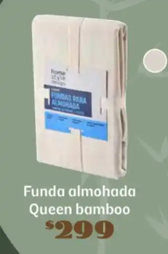 Soriana Súper Bamboo funda almohada queen oferta