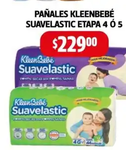 Farmacias Guadalajara Pañales kleenbebé suavelastic oferta