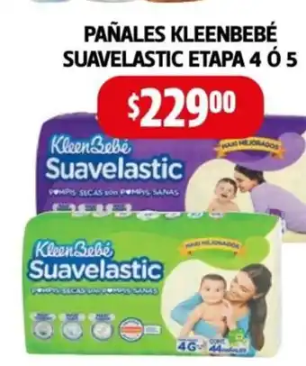 Farmacias Guadalajara Pañales kleenbebé suavelastic oferta