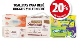 Farmacias Guadalajara Toallitas para bebé huggies y kleenbebé oferta