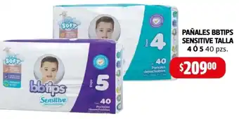 Farmacias Guadalajara Pañales bbtips sensitive oferta