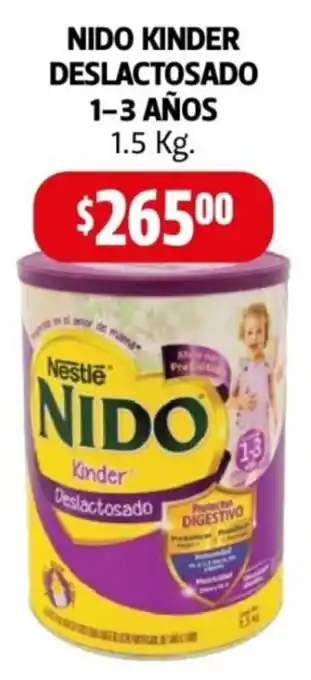 Farmacias Guadalajara Nido kinder deslactosado oferta