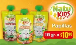 Farmacias Guadalajara Natu kids papillas oferta