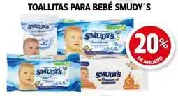 Farmacias Guadalajara Toallitas para bebé smudy's oferta