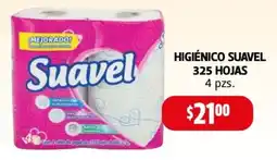 Farmacias Guadalajara Higiénico suavel 325 hojas oferta