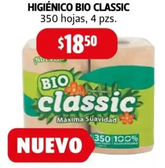 Farmacias Guadalajara Higiénico bio classic 350 hojas oferta