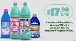 Farmacias Guadalajara Cloralex El Rendidor Aromas y Ultrage Ensueño Regular oferta