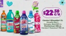 Farmacias Guadalajara Cloralex Rendidor Ensueño Max Natureza, Bebé Pinol Aromas Cloralex Mascotas oferta