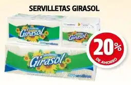 Farmacias Guadalajara Servilletas girasol oferta