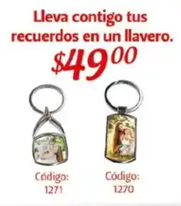 Farmacias Guadalajara Lleva contigo tus recuerdos en un llavero oferta