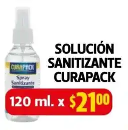 Farmacias Guadalajara Solución sanitizantenir curapack oferta