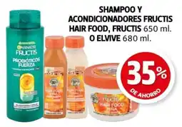 Farmacias Guadalajara Shampoo y acondicionadores fructis hair food, fructis o elvive oferta