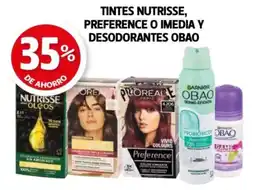 Farmacias Guadalajara Tintes nutrisse, preference o imedia y desodorantes obao oferta