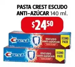 Farmacias Guadalajara Pasta crest escudo anti-azúcar oferta