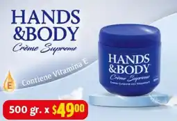 Farmacias Guadalajara Hands & body crème supreme oferta
