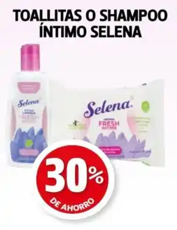 Farmacias Guadalajara Toallitas o shampoo íntimo selena oferta