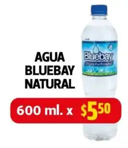 Farmacias Guadalajara Agua bluebay natural oferta
