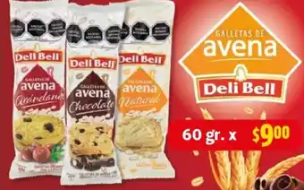 Farmacias Guadalajara Galletas de avena deli bell oferta