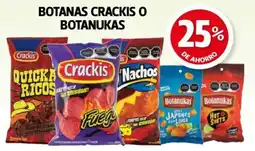Farmacias Guadalajara Botanas crackis o botanukas oferta