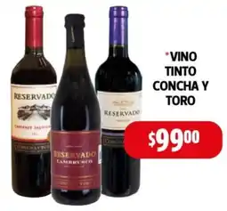 Farmacias Guadalajara Vino tinto concha y toro oferta
