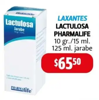 Farmacias Guadalajara Laxantes lactulosa pharmalife jarabe oferta