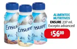 Farmacias Guadalajara Alimentos nutritivos ensure Excepto advanced oferta