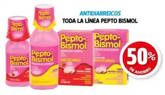 Farmacias Guadalajara Antidiarreicos toda la línea pepto bismol oferta