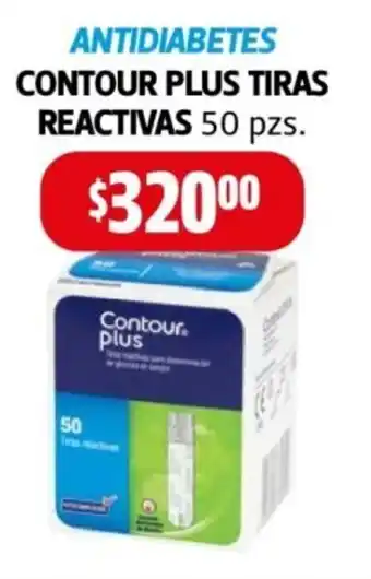 Farmacias Guadalajara Antidiabetes contour plus tiras reactivas oferta