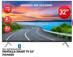 Woolworth Pantalla smart tv 32" pioneer oferta