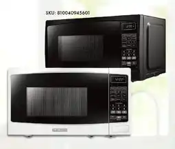 Woolworth Horno de microondas black+decker 1.1 pies cúbicos, colores blanco y negro oferta