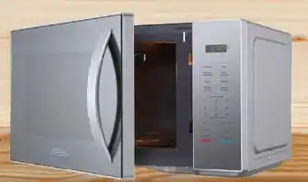 Woolworth Horno de microondas black+decker 1.1 pies cúbicos, acabado espejo silver oferta