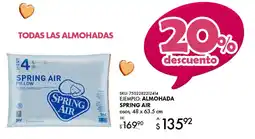 Woolworth Almohada spring air osos, 48 x 63.5 cm oferta