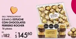 Woolworth Estuche con chocolates ferrero rocher oferta