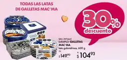 Woolworth Galletas mac'ma lata golondrinas oferta