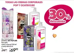 Woolworth Kit pop life free spirit, crema corporal y body mist oferta