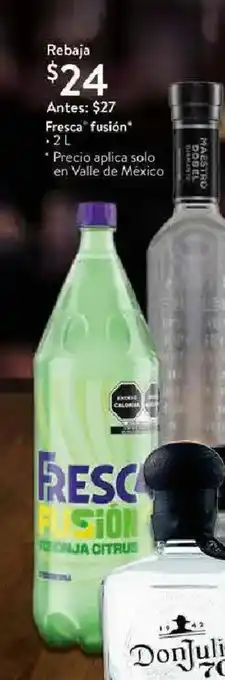 Walmart Fresca fusión oferta