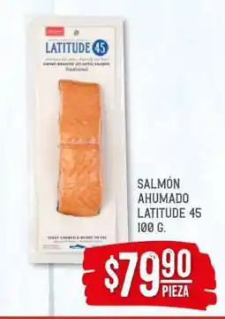 Soriana Híper Salmón ahumado Latitude 45 oferta