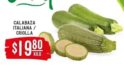 Soriana Híper CALABAZA ITALIANA / CRIOLLA oferta