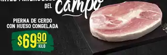 Soriana Súper PIERNA DE CERDO CON HUESO CONGELADA oferta