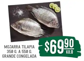 Soriana Súper Mojarra tilapia oferta