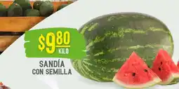 Soriana Súper Sandía con semilla oferta