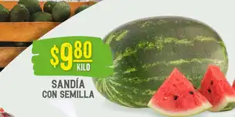 Soriana Súper Sandía con semilla oferta