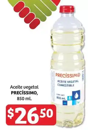 Soriana Híper Precissimo - aceite vegetal oferta