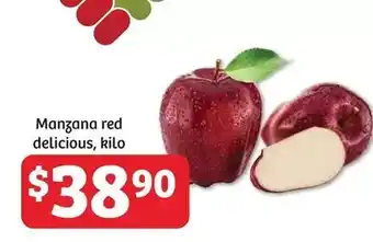 Soriana Híper Manzana - red delicious oferta