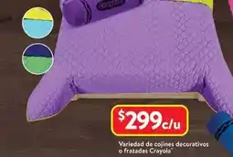 Walmart Crayola - de cojines decorativos o frazadas oferta