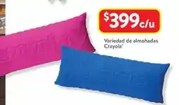 Walmart Crayola - creyola variedad de almohadas oferta