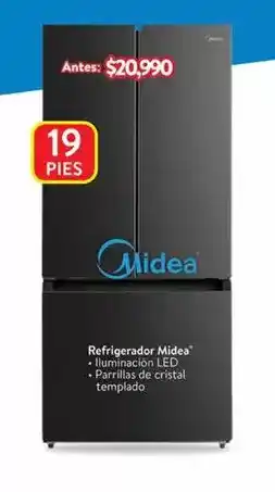 Walmart Midea - refrigerador oferta
