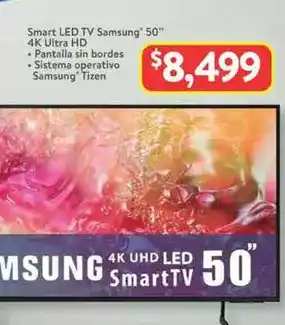 Walmart Smart - led tv 50 4k ultra hd oferta